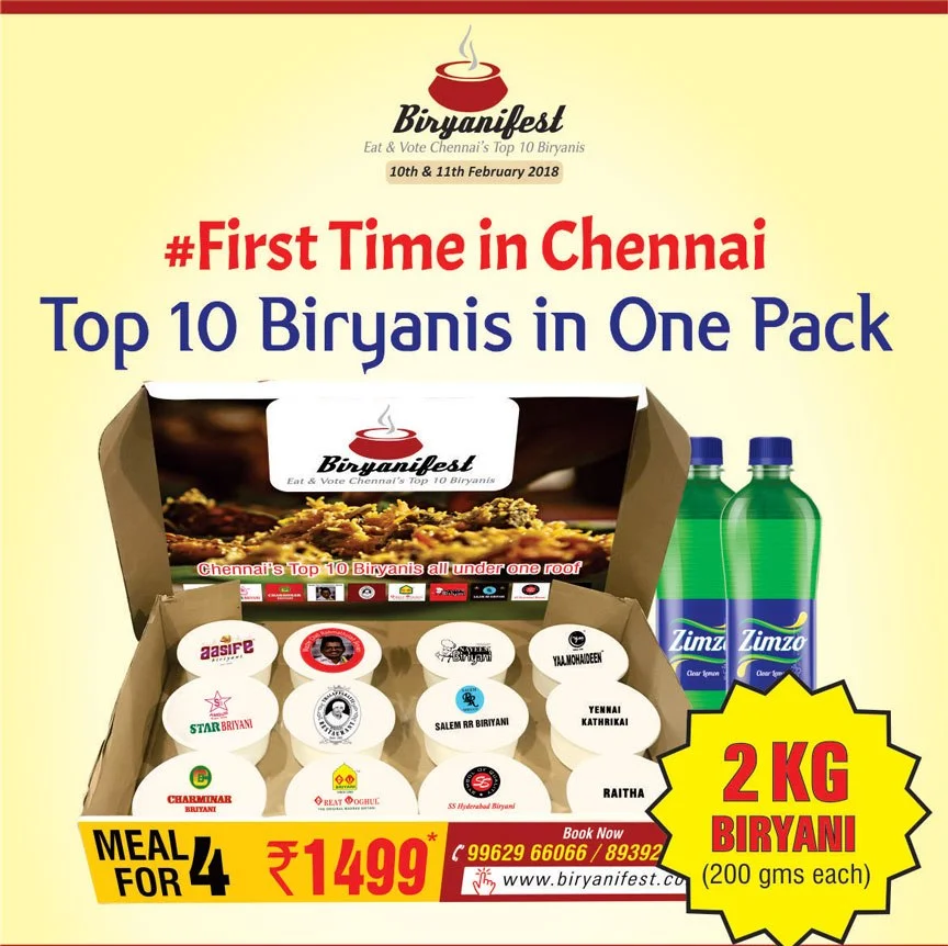 Top 10 Biryanis